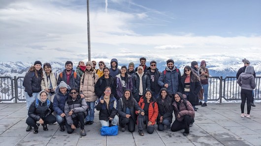 gruppenbild zugspitze